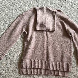 Cute turtleneck sweater!